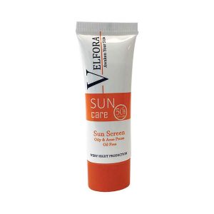 ضد آفتاب رنگی ولفورا مناسب پوست چرب و مستعدآکنه