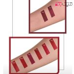 رنگبندی رژ لب جامد سوپر مات مخملی لابلا جیوانی