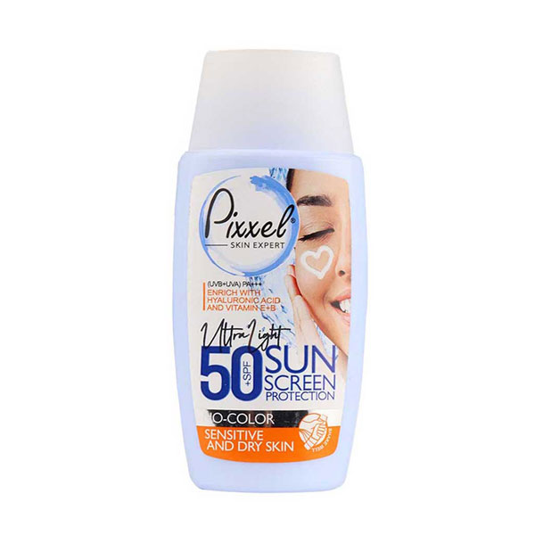 ضد آفتاب بیرنگ پوست خشک پیکسل SPF50