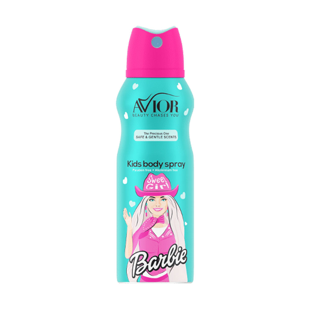 اسپری بدن بچه اویور مدل barbie